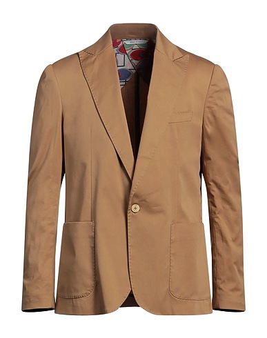 NEILL KATTER Blazer Camel 97% Cotton, 3% Elastane