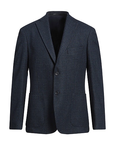 STEVE&COLLINS Blazer Deep teal 100% Virgin Wool