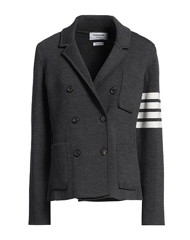 THOM BROWNE Jackett Blei 99% Schurwolle, 1% Polyamid
