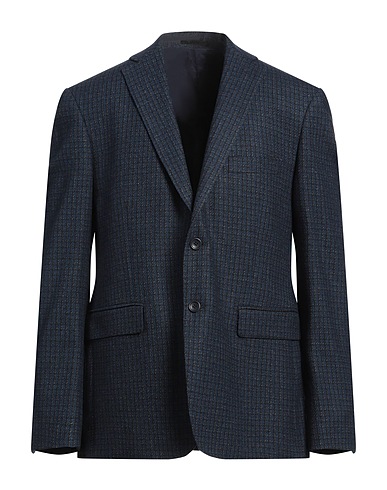 STEVE&COLLINS Blazer Deep teal 100% Virgin Wool