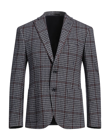 STEVE&COLLINS Blazer Blu notte 100% Lana Vergine