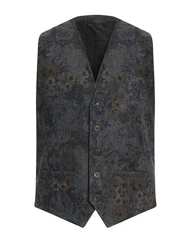 MESSAGERIE Waistcoat Charcoal 70% Wool, 30% Polyester