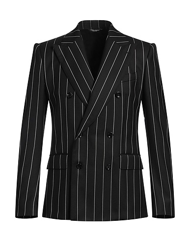 DOLCE&GABBANA Blazer Black 100% Wool