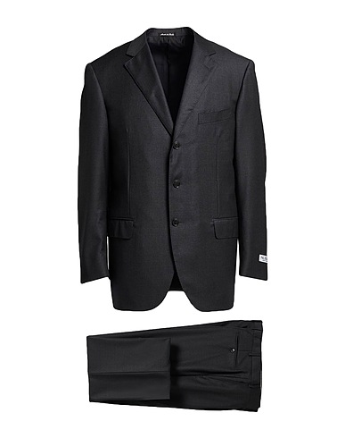 PAL ZILERI Suits Charcoal 100% Virgin Wool