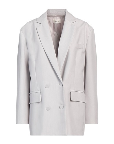 VICOLO Jackett Hellgrau 80% Polyester, 16% Viskose, 4% Elastan