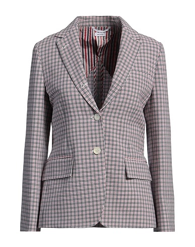 THOM BROWNE Blazer Black 98% Cotton, 2% Polyamide