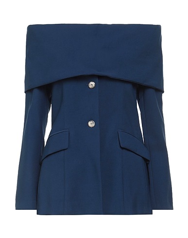 VICOLO Jacket Blue 90% Viscose, 10% Polyester