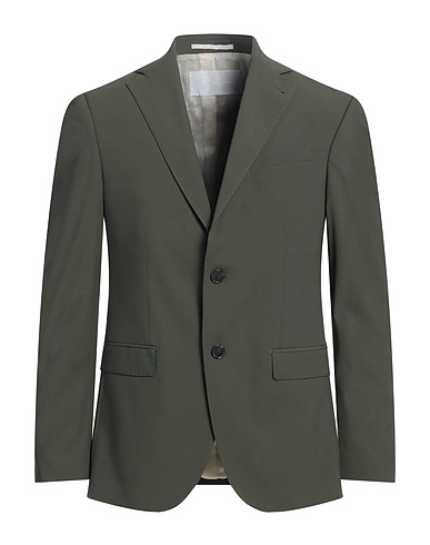 BALDESSARINI Blazer Dark green 66% Wool, 30% Polyamide, 4% Elastane