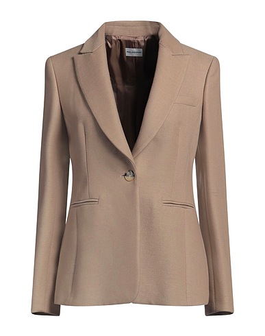 PHILOSOPHY di ALBERTA FERRETTI Blazer Camel 50% Cotton, 27% Polyester, 23% Virgin Wool