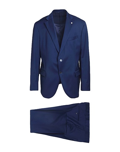 LUIGI BIANCHI Mantova Abito Blu navy 98% Lana Vergine, 2% Elastan