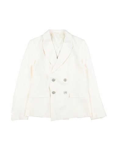 NEILL KATTER Blazer White 50% Linen, 35% Viscose, 15% Polyester