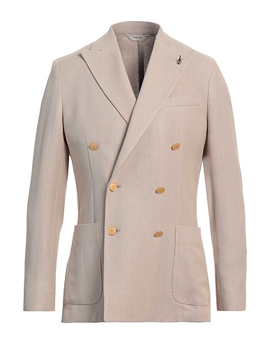 PAOLONI Blazer Beige 100% Cotton