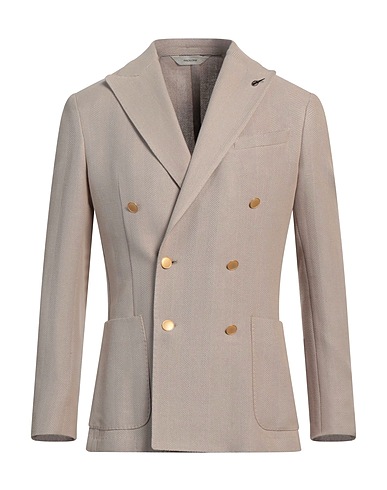 PAOLONI Blazer Taupe 100% Cotton