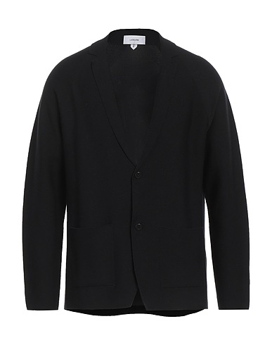 LARDINI Blazer Black 100% Cotton