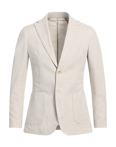 XAGON Blazer Beige 70% Cotton, 20% Linen, 10% Polyester