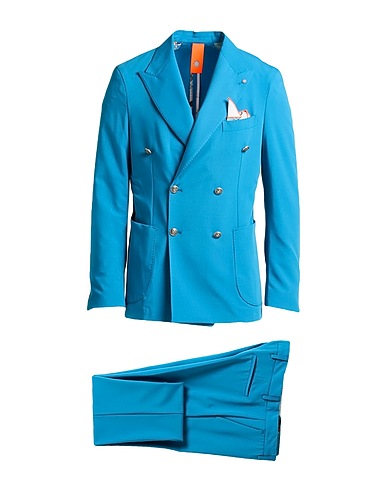 BHARNABA Suits Deep teal 70% Polyester, 24% Viscose, 6% Elastane