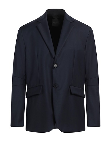 ROBERTO COLLINA Blazer Midnight blue 100% Wool