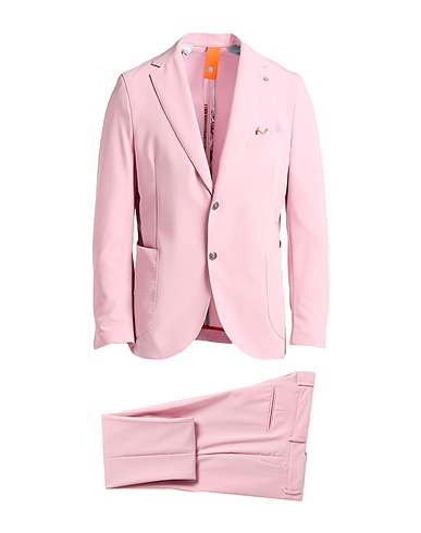 BHARNABA Suits Pink 70% Polyester, 24% Viscose, 6% Elastane