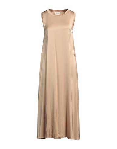 ANITIÈ Long dress Beige 97% Viscose, 3% Elastane