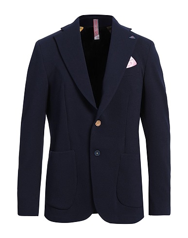 ORAZIO LUCIANO Veste Bleu nuit 96% Polyester, 4% Élasthanne