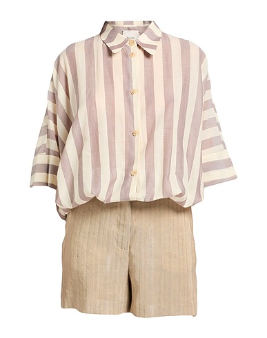 ALYSI Jumpsuits and Overalls Taupe 59% Linen, 41% Viscose, Cotton