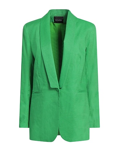 ACTUALEE Blazer Green 100% Linen