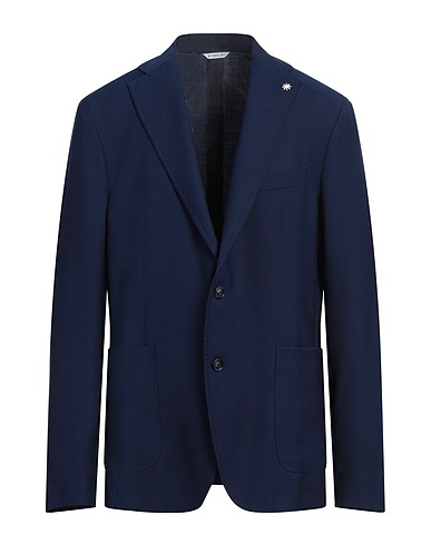 MANUEL RITZ Blazer Blue 100% Virgin Wool