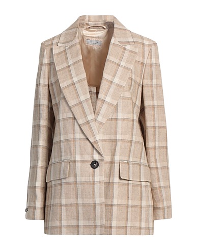 PESERICO Blazer Beige 100% Linen