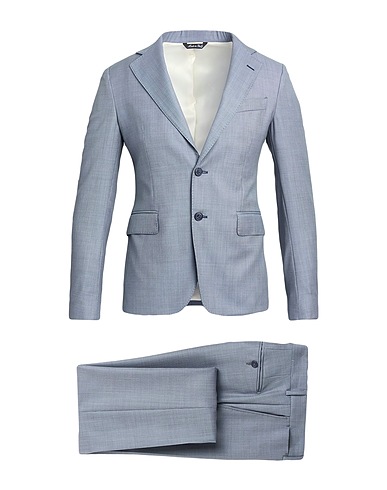 BRIAN DALES Suits Navy blue 100% Wool