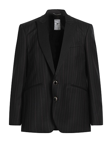 PT Torino Blazer Black 100% Virgin Wool