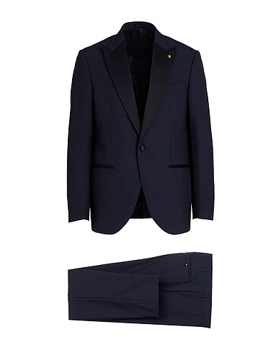SARTORIA LATORRE Suits Midnight blue 82% Virgin Wool, 18% Silk