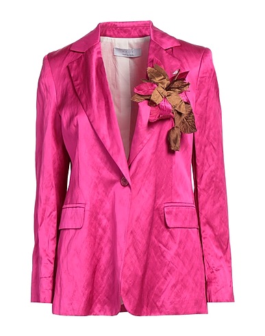 KAOS Blazer FUCSIA 66% Viscose, 29% Cotton, 5% Metallic fiber