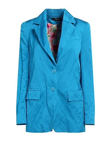 ICONA by KAOS Blazer Azure 46% Viscose, 42% Cotton, 12% Metallic fiber
