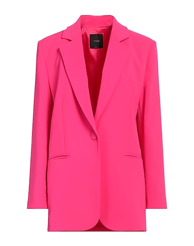 PINKO Blazer Fuchsia 98% Polyester, 2% Elastane