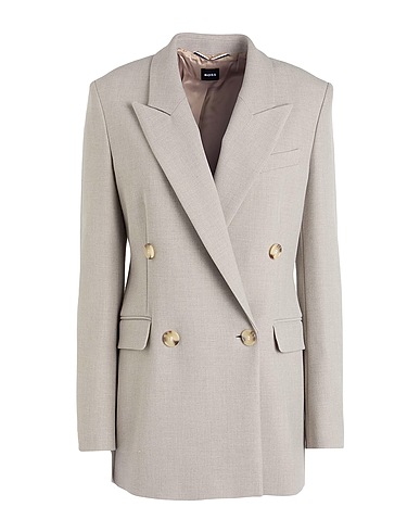 BOSS Blazer Light grey 67% Viscose, 29% Polyester, 4% Elastane