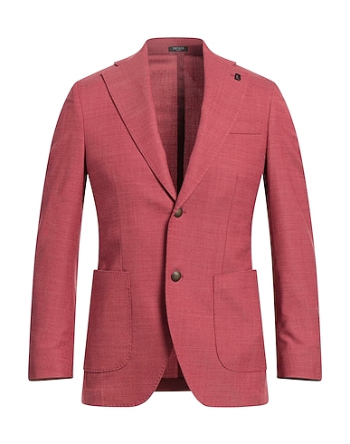 BRERAS Milano Blazer Mattone 54% Lana Vergine, 44% Poliestere, 2% Elastan