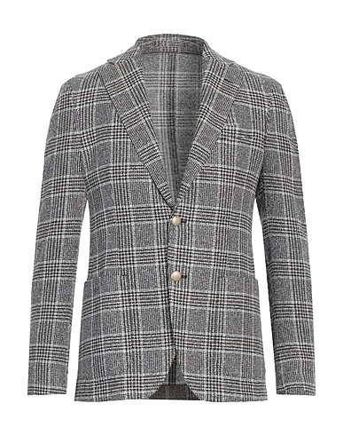 L.B.M. 1911 Blazer Black 58% Viscose, 22% Cotton, 20% Polyamide