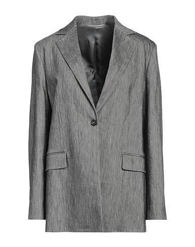 PT Torino Blazer Lead 52% Linen, 46% Viscose, 2% Elastane