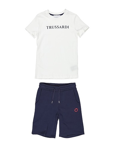 TRUSSARDI JUNIOR Kids’ co-ord White 100% Cotton