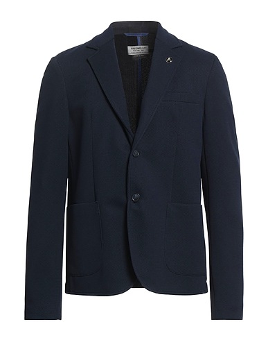 FRED MELLO Blazer Midnight blue 95% Polyester, 5% Elastane