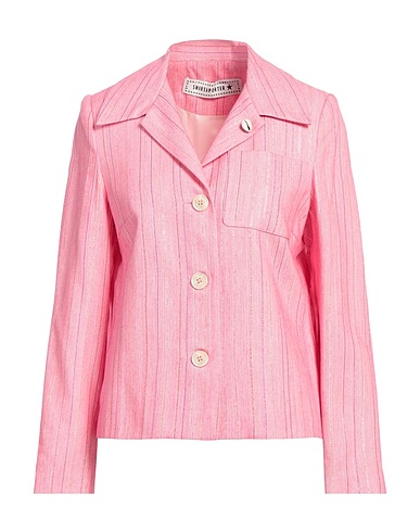 SHIRTAPORTER Blazer Magenta 64% Viscose, 17% Cotton, 17% Polyester, 2% Lurex®