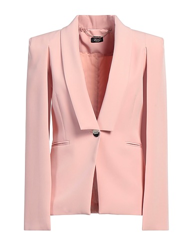 LIU •JO Blazer Light pink 89% Polyester, 11% Elastane