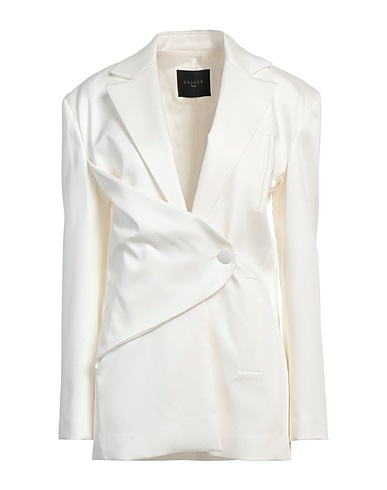 GAëLLE Paris Americana Blanco 53% Algodón, 42% Viscosa, 5% Elastán