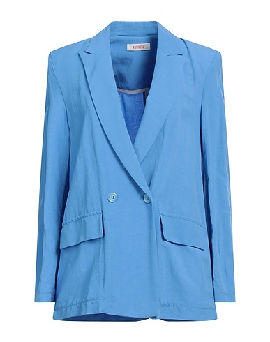 KONTATTO Blazer Pastel blue 80% Viscose, 20% Linen
