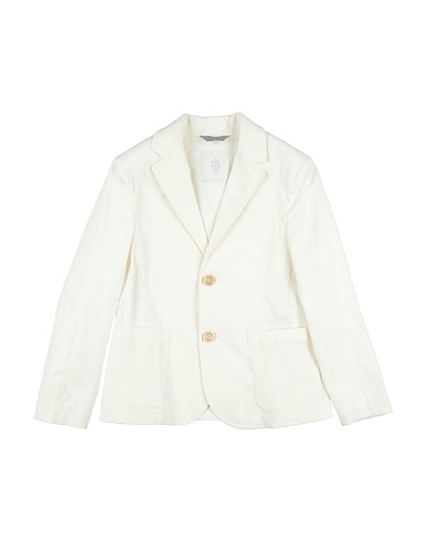 ELEVENTY Blazer Ivory 99% Cotton, 1% Elastane