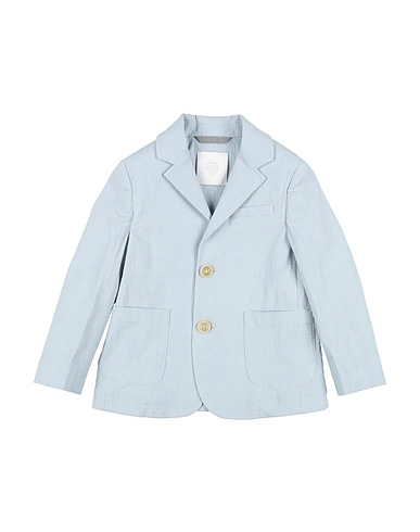 ELEVENTY Blazer Celeste 99% Cotone, 1% Elastan