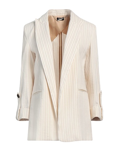 LIU •JO Blazer Ivory 50% Linen, 47% Cotton, 3% Viscose