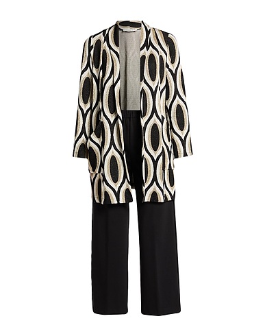 SHIRTAPORTER Tailleur Nero 78% Viscosa, 14% Lurex®, 6% Poliestere, 2% Elastan