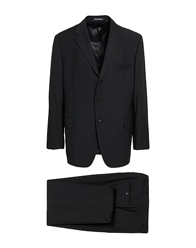 DALTON & FORSYTHE Abito Nero 100% Lana Vergine