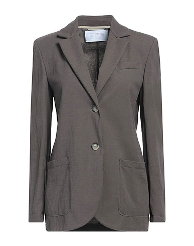 HARRIS WHARF LONDON テーラードジャケット 鉛色 レーヨン 57% / ナイロン 43%